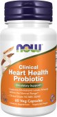 Probiotic Reuteri Inima si Colesterol, Clinical Heart Health, 60 capsule, Now Foods