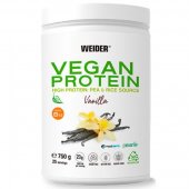 Vegan Protein, Proteina Vegana Premium cu Vitamina B12 Activa, Vanilla, 750 grame, Weider