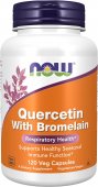 Quercetina cu Bromelaina, 120 capsule, Now Foods