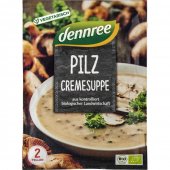 Supa crema de ciuperci, la plic bio Dennree, 50g