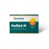 Tablete pentru Gat, Ghimbir si Miere, Aroma Lamaie, Koflet H, 12 tablete, Himalaya