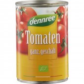 Tomate cojite in sos de rosii la conserva bio Dennree, 400g