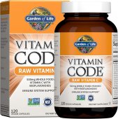 Vitamin Code Raw Vitamin C, 120 capsule, Garden of Life
