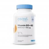 Vitamin D3 + K2, 4000 IU / 150 mcg, 120 softgels, Osavi