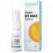 Vitamina D3 Max 4000 UI per Spray, 12.5 ml, 125 doze, Osavi