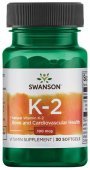 Vitamina K2 MK7, 100 mcg, 30 capsule, Swanson